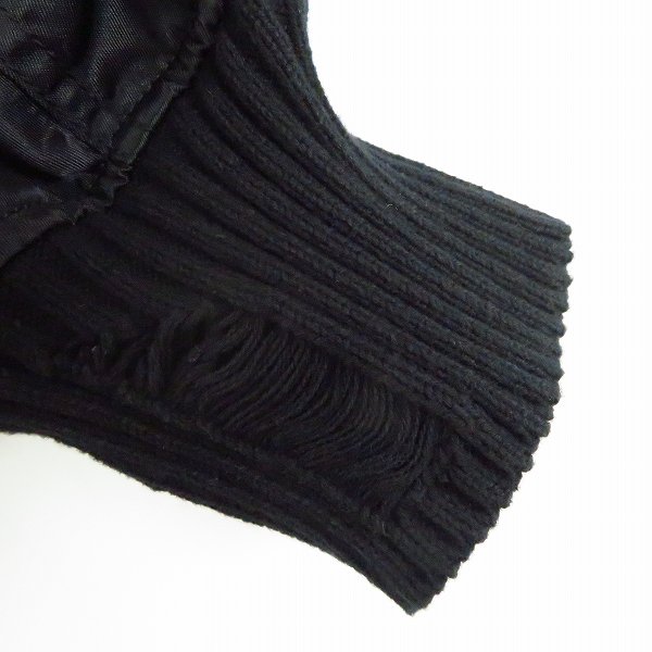 実際に弊社で買取させて頂いたDIESEL/ディーゼル MA-1 ボンバージャケット ユーズド/ダメージ加工/Sの画像 4枚目