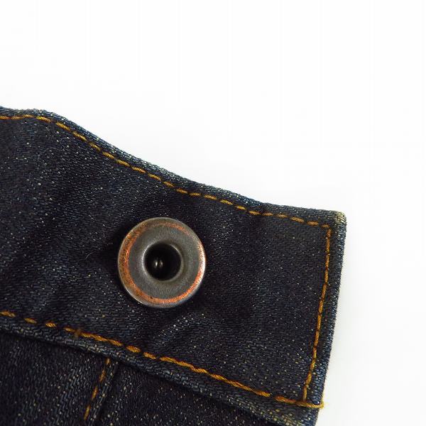 実際に弊社で買取させて頂いた【未使用】BACKLASH/バックラッシュ 13oz ストレート ストレッチデニムパンツ 1483-01/Mの画像 6枚目