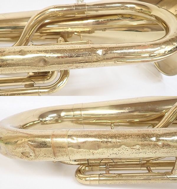 実際に弊社で買取させて頂いた★【ジャンク】Nikkan/ニッカン YEP-201/YEP201 ユーフォニアム ハードケース付の画像 5枚目