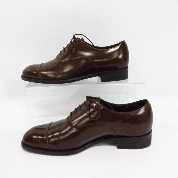 実際に弊社で買取させて頂いたMACKINTOSH PHILOSOPHY/マッキントッシュ フィロソフィー プレーントゥ ビジネスシューズ/24.5の画像 3枚目