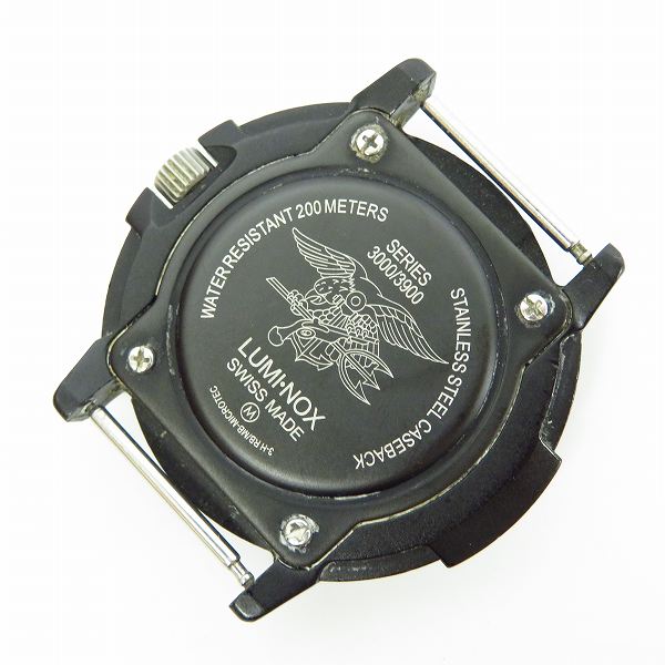 実際に弊社で買取させて頂いたLuminox/ルミノックス NAVY SEALS/ネイビーシールズ 3000/3900【動作未確認】の画像 1枚目
