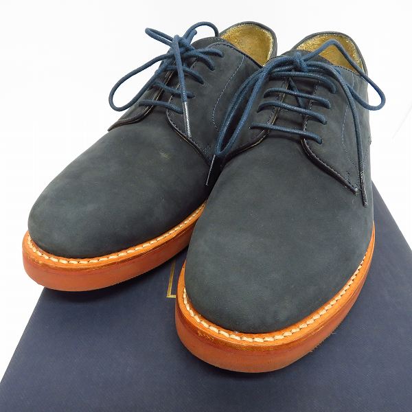 実際に弊社で買取させて頂いたBROOKS BROTHERS/ブルックスブラザーズ ヌバック クラシック プレーントゥ シューズ 7D
