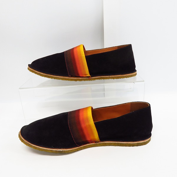 実際に弊社で買取させて頂いた【展示品】DRIES VAN NOTEN/ドリスヴァンノッテン スエード スリッポン MS25/874 QU114 BLACK900/41の画像 3枚目