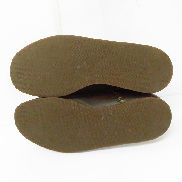 実際に弊社で買取させて頂いたBURBERRY LONDON/バーバリーロンドン レザースニーカー BU1340/26の画像 2枚目