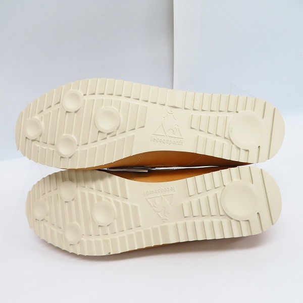 実際に弊社で買取させて頂いた【未使用】le coq sportif/ルコックスポルティフ MONTPELLIER JP/モンペリエJP カジュアル スニーカーQL1NJC16TA/27.5の画像 2枚目