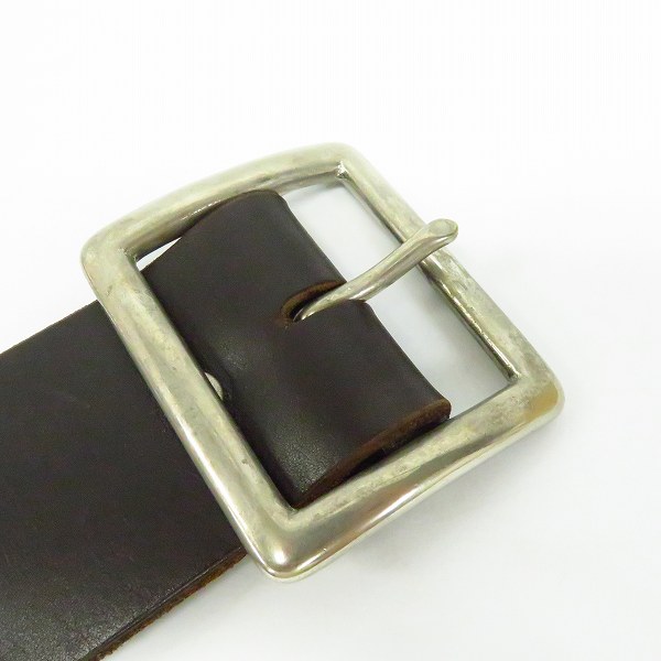 実際に弊社で買取させて頂いたHTC/エイチティーシー レザー スタッズベルト 34の画像 7枚目