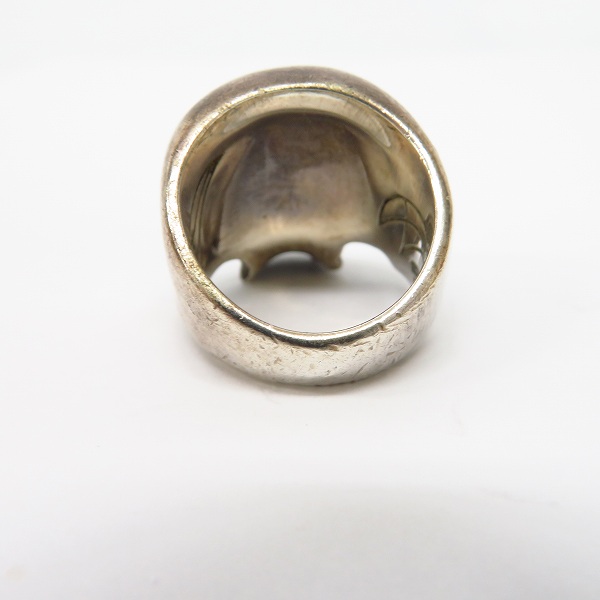 実際に弊社で買取させて頂いたCRAZY PIG/クレイジーピッグ LARGE EVIL SKULL/ラージ エビル スカルリング/17-17.5号の画像 3枚目