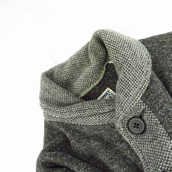 実際に弊社で買取させて頂いたHOLLYWOOD RANCH MARKET/ハリウッドランチマーケット H.R./ハリラン ショールカラー カーディガン 2の画像 4枚目