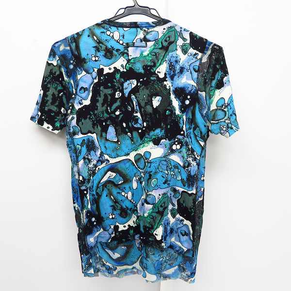 実際に弊社で買取させて頂いたJPG/ジャンポールゴルチェ アクアプリント チュール切替 半袖 Tシャツ カットソー 48の画像 1枚目