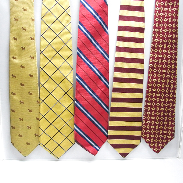 実際に弊社で買取させて頂いたBROOKS BROTHERS/ブルックス ブラザーズ 犬総柄/ストライプ柄等 ネクタイ 10点セットの画像 1枚目