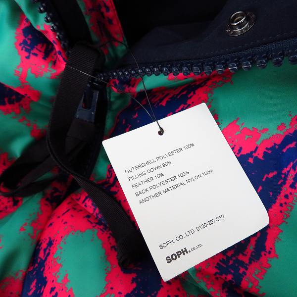 実際に弊社で買取させて頂いた【未使用】UNIFORM EXPERIMENT/ユニフォームエクスペリメント 18-19AW リバーシブル ダウン ジャケット UE-189043/3の画像 7枚目