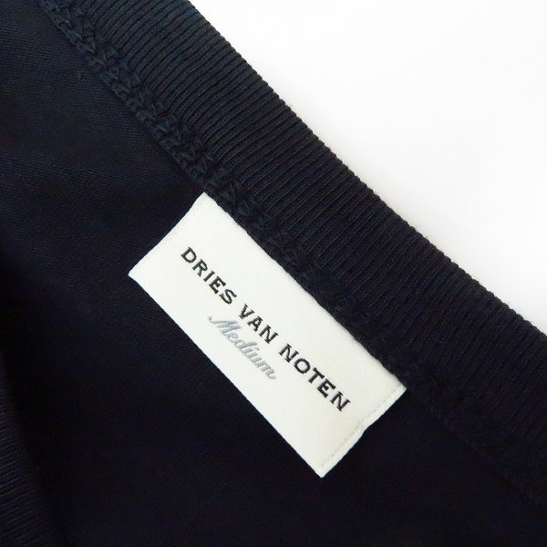 実際に弊社で買取させて頂いた【未使用】DRIES VAN NOTEN/ドリスヴァンノッテン Harvard Long Sleeves T-shirt 長袖カットソー/Mの画像 2枚目