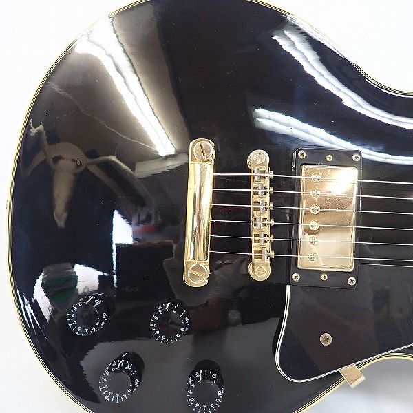 実際に弊社で買取させて頂いた★【難あり】Epiphone/エピフォン Les Paul Custom/レスポールカスタム ハードケース付の画像 6枚目