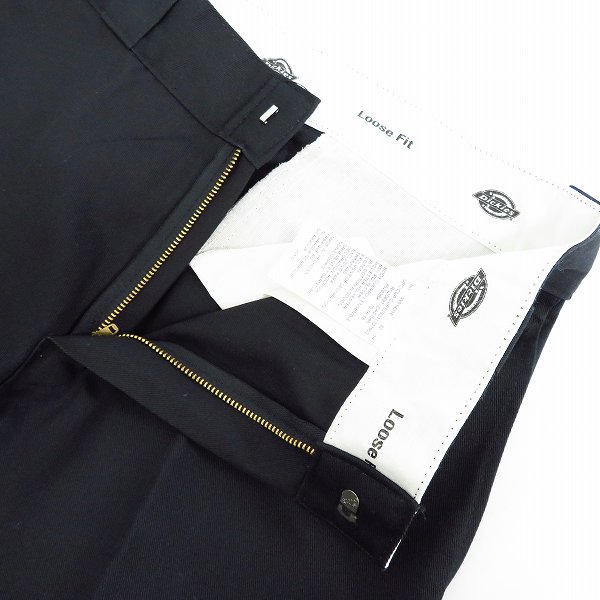 実際に弊社で買取させて頂いたDickies/ディッキーズ Loose Fit パンツ ブラック/32の画像 5枚目