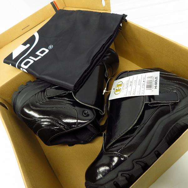 実際に弊社で買取させて頂いた【未使用】HI-GOLD/ハイゴールド 野球 審判用 シューズ PU-AM100 25.0cmの画像 8枚目