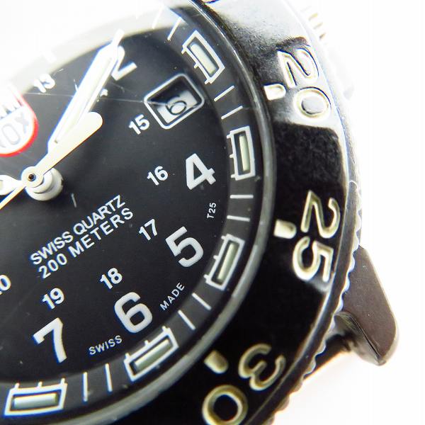 実際に弊社で買取させて頂いたLuminox/ルミノックス NAVY SEALS/ネイビーシールズ 3000/3900【動作未確認】の画像 4枚目