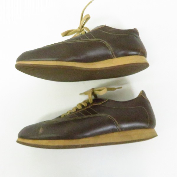 実際に弊社で買取させて頂いたBURBERRY LONDON/バーバリーロンドン レザースニーカー BU1340/26の画像 3枚目