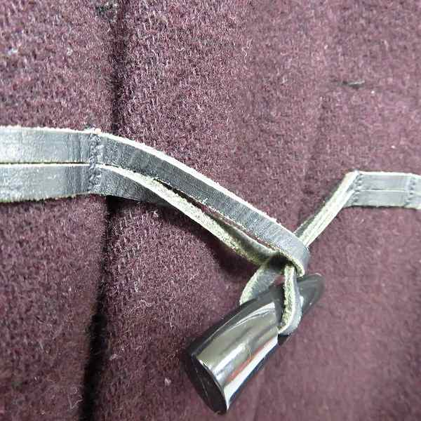 実際に弊社で買取させて頂いたBROOKS BROTHERS/ブルックスブラザーズ 英国製 カシミヤ混 ウール ダッフルコート Sの画像 6枚目