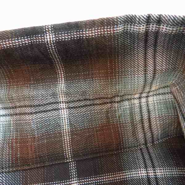 実際に弊社で買取させて頂いたHIDEANDSEEK/ハイドアンドシーク 長袖 チェックシャツ HS-08027/Mの画像 4枚目