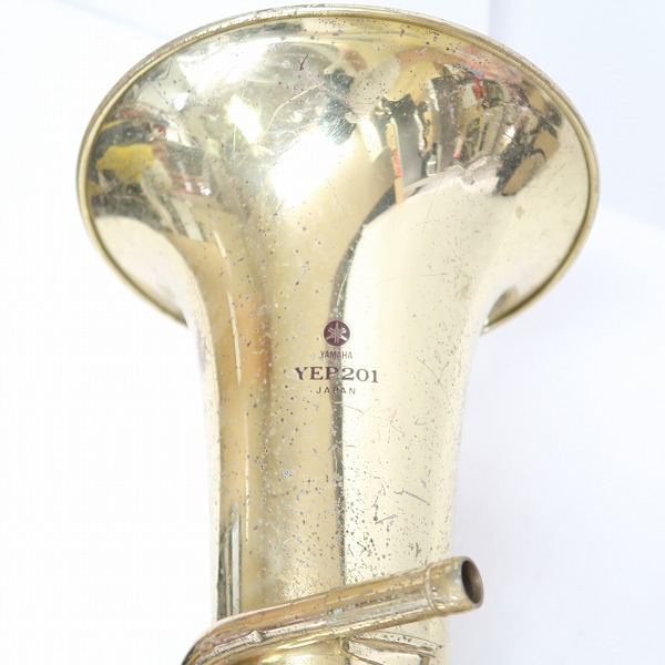 実際に弊社で買取させて頂いた★【ジャンク】YAMAHA/ヤマハ YEP-201 ユーフォニアムの画像 2枚目