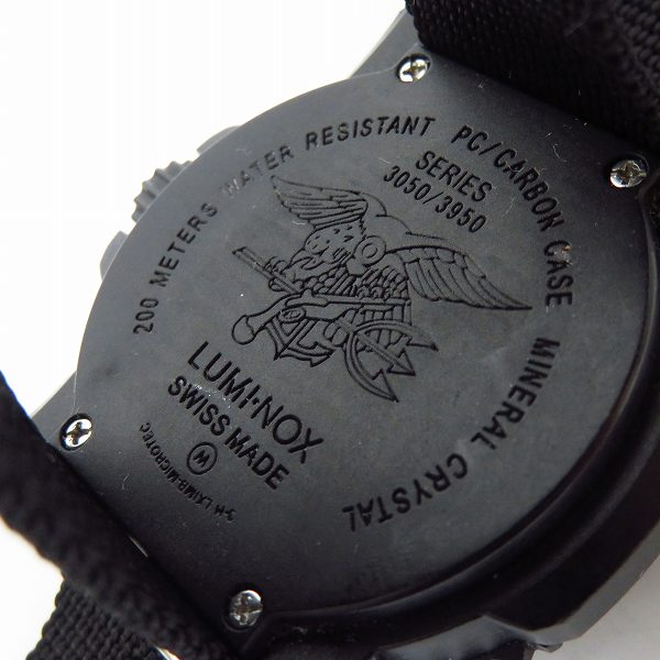 実際に弊社で買取させて頂いたLUMINOX/ルミノックス 腕時計 ネイビーシールズ 3050/3950 SVVの画像 3枚目