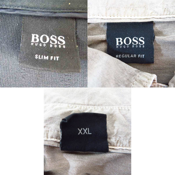 実際に弊社で買取させて頂いたHUGO BOSS/ヒューゴボス 長袖シャツ/半袖ポロシャツ XXL 3点セットの画像 2枚目