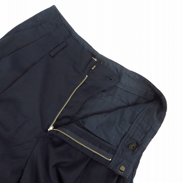 実際に弊社で買取させて頂いたHARE/ハレ レーヨン混 ワイドスラックスパンツ ネイビー/Sの画像 2枚目