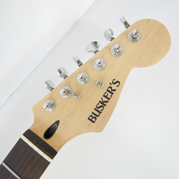 実際に弊社で買取させて頂いた★【難あり】BUSKER'S/バスカーズ ストラトタイプ エレキギターの画像 1枚目