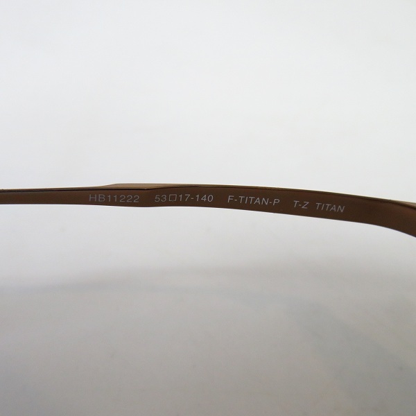 実際に弊社で買取させて頂いたHUGO BOSS/ヒューゴボス メガネフレーム HB11222の画像 6枚目