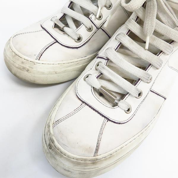 実際に弊社で買取させて頂いたJIMMY CHOO/ジミーチュウ ハイカットスニーカー/41 2点セットの画像 6枚目