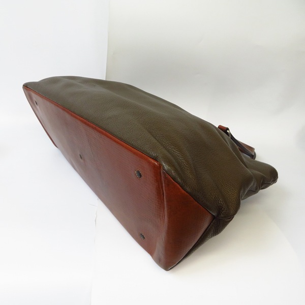 実際に弊社で買取させて頂いたDaniel&Bob×TOMORROWLAND/ダニエルアンドボブ×トゥモローランド BAIN ALCE レザートートバッグの画像 2枚目