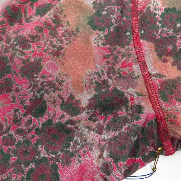 実際に弊社で買取させて頂いた【未使用】DRIES VAN NOTEN/ドリスヴァンノッテン HOBS PR 9605 総柄 Tシャツ/Mの画像 4枚目