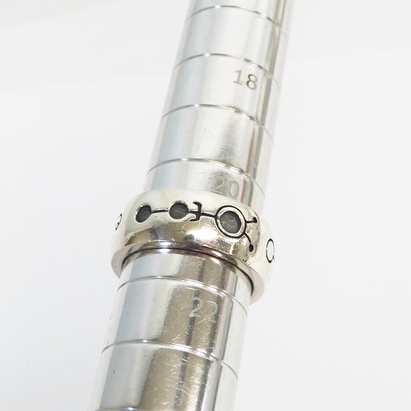 実際に弊社で買取させて頂いた【ギャラ付】CRAZY PIG/クレイジーピッグ CROP CIRCLES リング 21号の画像 7枚目