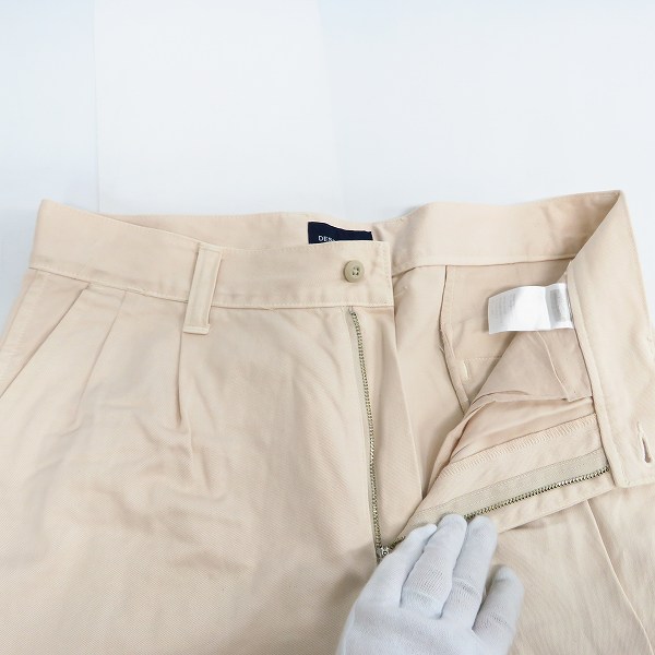 実際に弊社で買取させて頂いたDESCENDANT/ディセンダント タック コットンパンツ/1の画像 2枚目