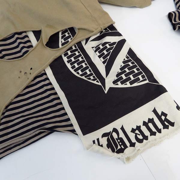 実際に弊社で買取させて頂いたMAISON MIHARA YASUHIRO/ミハラヤスヒロ フェイクレイヤード ロングスリーブTシャツ A00LT592 size：48の画像 5枚目