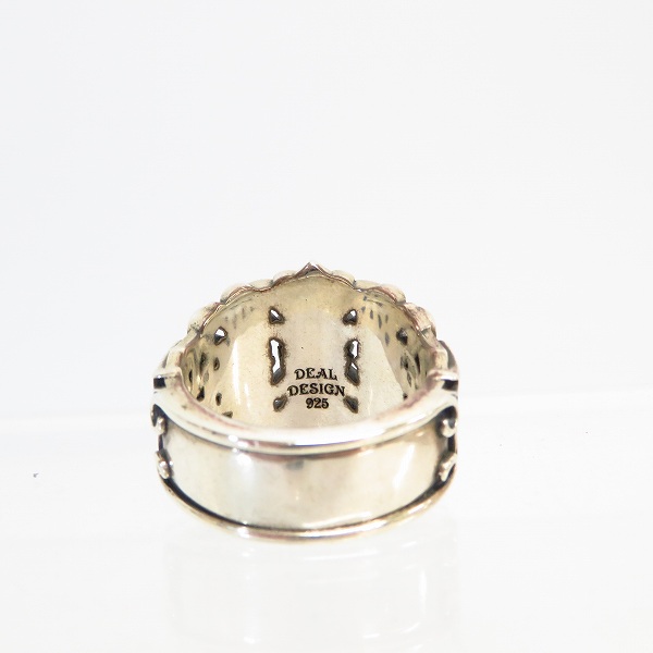 実際に弊社で買取させて頂いたDEAL DESIGN/ディールデザイン キングゲートリング/22.5号の画像 2枚目
