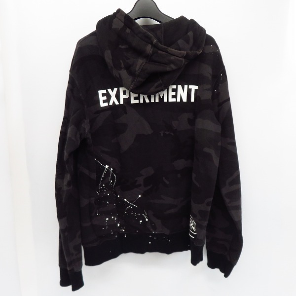 実際に弊社で買取させて頂いたuniform experiment/ユニフォームエクスペリメント Camouflage Dripping Logo Hoody カモフラ フーディー UE-167030 3の画像 1枚目