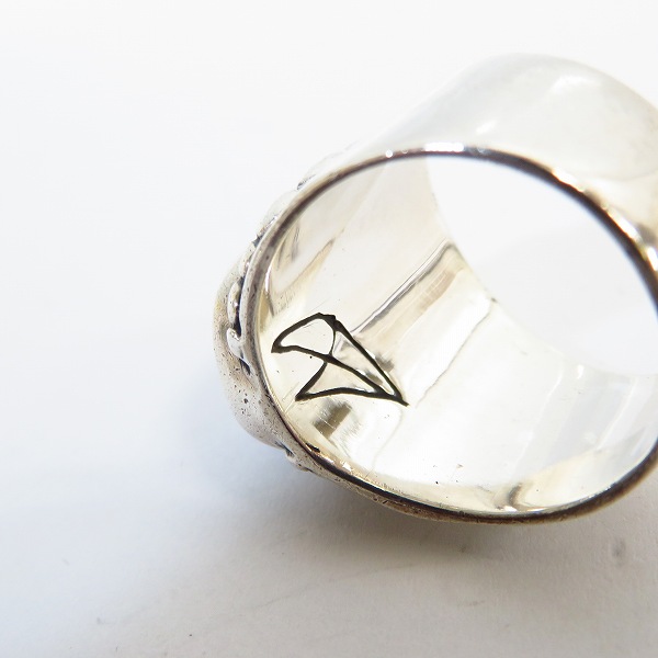 実際に弊社で買取させて頂いた【ギャラ付】CRAZY PIG/クレイジーピッグ ビーデットアイ リング 21号の画像 2枚目