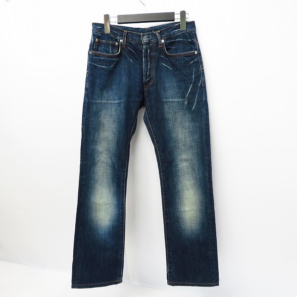 実際に弊社で買取させて頂いたDior HOMME/ディオールオム ウォッシュ加工 インディゴデニムパンツ 27