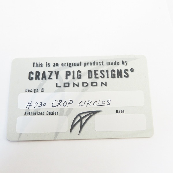 実際に弊社で買取させて頂いた【ギャラ付】CRAZY PIG/クレイジーピッグ CROP CIRCLES リング 21号の画像 8枚目