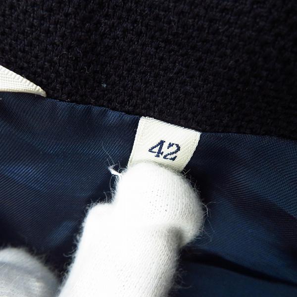 実際に弊社で買取させて頂いたEDIFICE/エディフィス ウール テーラードジャケット 42の画像 3枚目