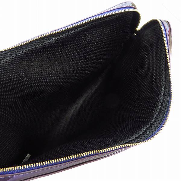 実際に弊社で買取させて頂いた【未使用】MARC BY MARC JACOBS/マークバイマークジェイコブス PC タブレットケース/クラッチバッグ エナメル M0001226B の画像 3枚目