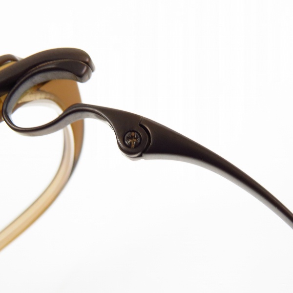 実際に弊社で買取させて頂いた999.9/フォーナインズ  度入り 眼鏡/メガネフレーム ヴィンテージモデル M-10の画像 6枚目