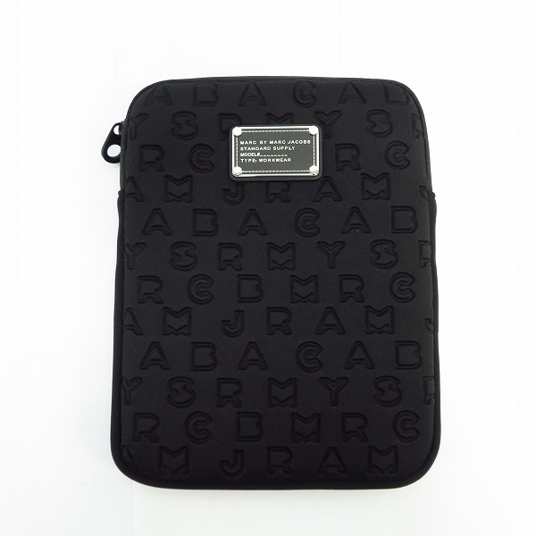 実際に弊社で買取させて頂いた【未使用】MARC BY MARC JACOBS/マークバイマークジェイコブス PC タブレットケース ブラック M6PE024