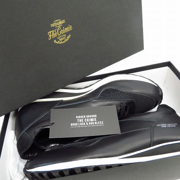 実際に弊社で買取させて頂いたTHE CRIMIE/クライミー ランニングシューズ レザー C1F5-SB03/26.5の画像 8枚目