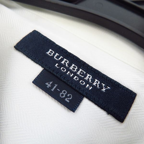 実際に弊社で買取させて頂いたBURBERRY LONDON/バーバリーロンドン 半袖/長袖 カッターシャツ L/41-82 2点セットの画像 3枚目