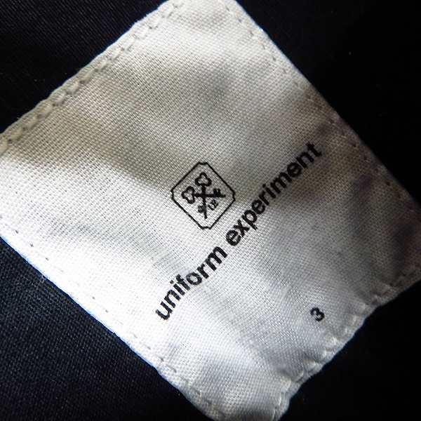 実際に弊社で買取させて頂いたuniform experiment/ユニフォームエクスペリメント 13AW ボタンダウンシャツ UE-123011/3の画像 2枚目