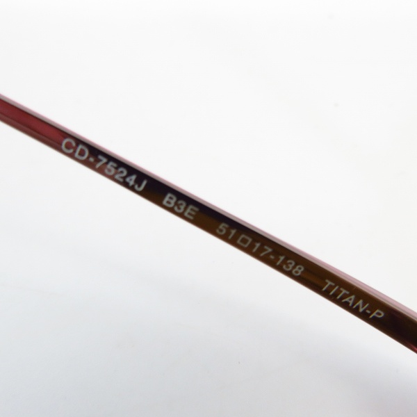 実際に弊社で買取させて頂いたGUCCI/グッチ Christian Dior/クリスチャンディオール サングラス/アイウェア/メガネフレーム gg-1614/s cd-7524j 2点セットの画像 8枚目