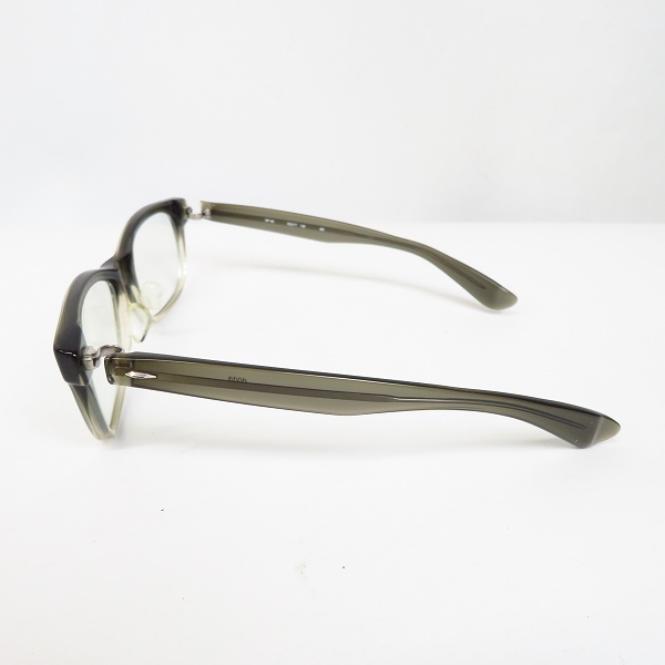 実際に弊社で買取させて頂いた999.9/フォーナインズ 度入り NP-62 メガネフレーム ウェリントンの画像 2枚目