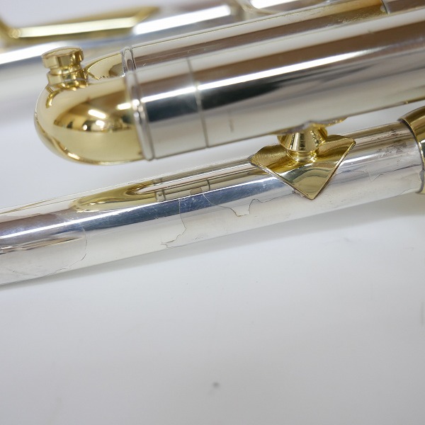 実際に弊社で買取させて頂いた★Bach/バック Stradivarius/ストラディバリウス トランペット 180ML37 Sterling Silver plus セミハードケース付きの画像 8枚目